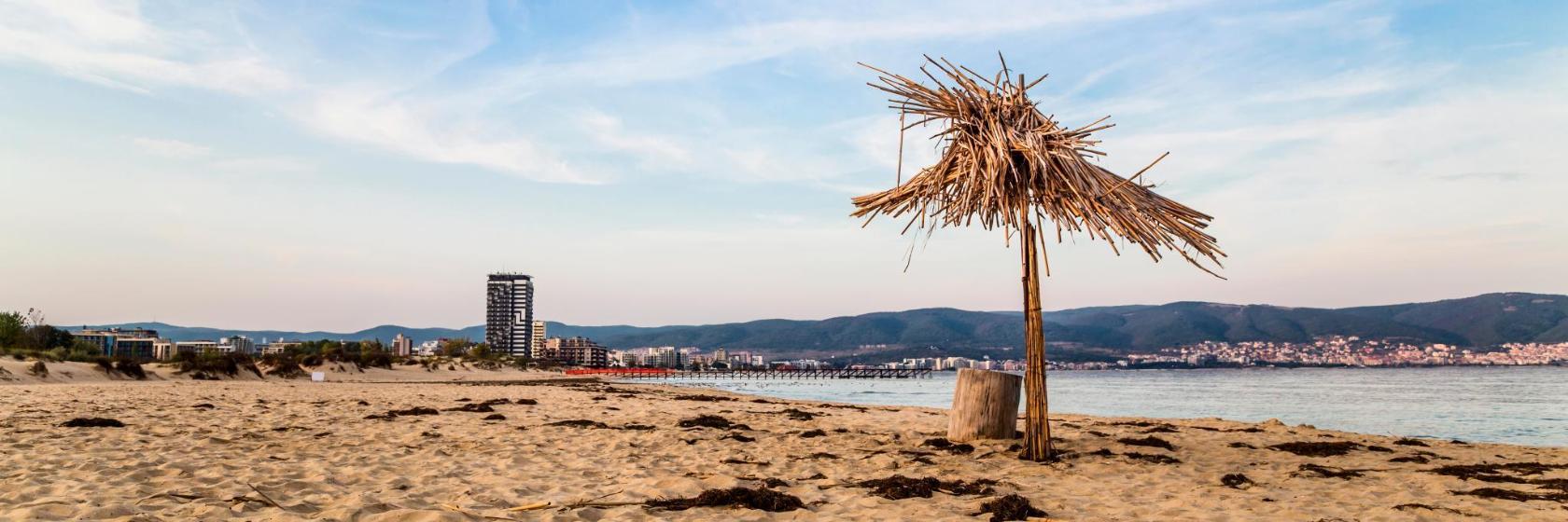 Plaża przy hotelu Dune